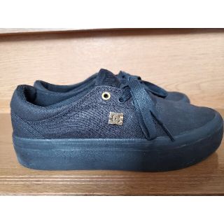 ディーシーシューズ(DC SHOES)のDC 厚底スニーカー　ブラック(スニーカー)