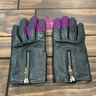 Chrome Hearts - クロムハーツ レザーグローブ サイズ7 の通販 by