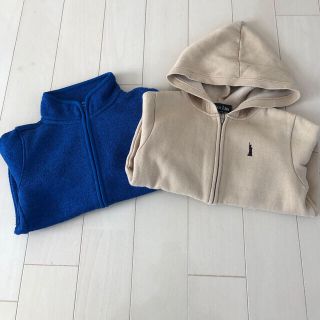 イーストボーイ(EASTBOY)の【だんご3兄弟様専用】イーストボーイ　パーカー　& ユニクロニットフリース　(Tシャツ/カットソー)