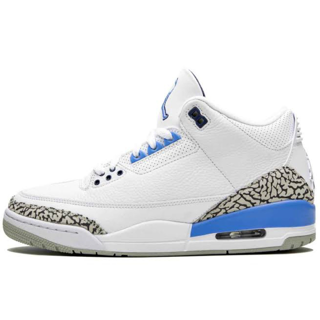 NIKE(ナイキ)のエアジョーダン3 UNC NIKE AIR JORDAN 3 メンズの靴/シューズ(スニーカー)の商品写真