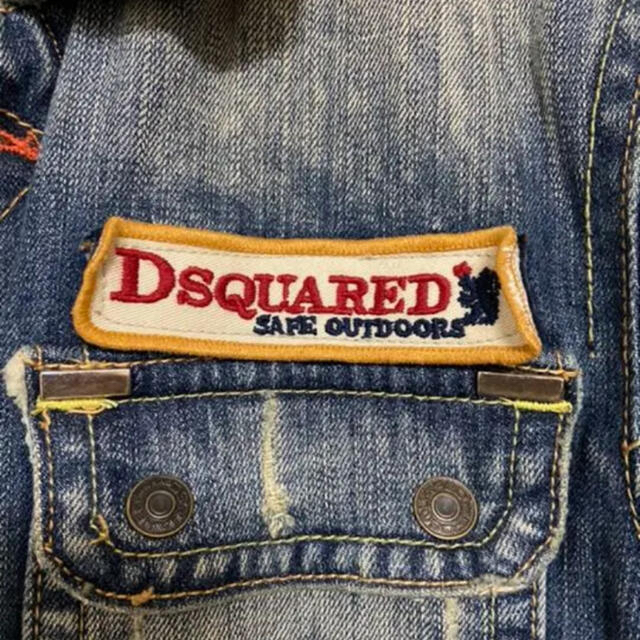 DSQUARED2(ディースクエアード)のDSQUARED2 ボアジャケット メンズのジャケット/アウター(Gジャン/デニムジャケット)の商品写真