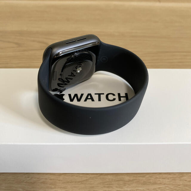 Apple Watch SE  スペースグレイ　44mm ソロループ