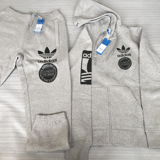 新品 アディダス スウェット セットアップ 上下セット adidas サイズO