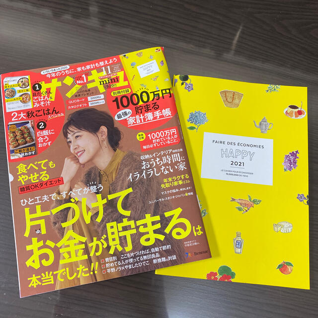 主婦と生活社(シュフトセイカツシャ)のサンキュ!ミニ 2020年 11月号 エンタメ/ホビーの雑誌(生活/健康)の商品写真