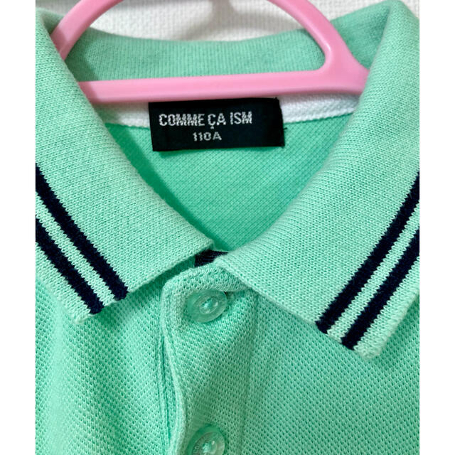 COMME CA ISM(コムサイズム)のCOMME CA ISM ポロシャツ　110 キッズ/ベビー/マタニティのキッズ服男の子用(90cm~)(Tシャツ/カットソー)の商品写真