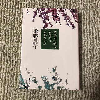 葉桜の季節に君を想うということ/歌野晶午 (文学/小説)