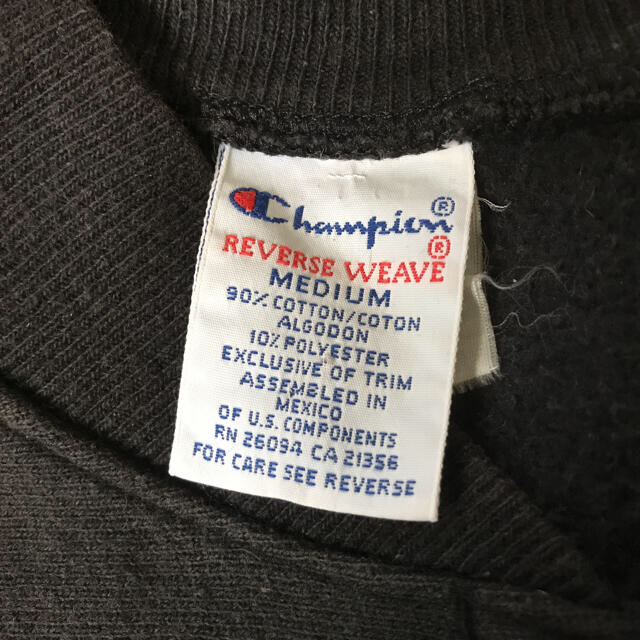 Champion(チャンピオン)のチャンピオン  リバースウィーブブルゾン　ブラックM メンズのジャケット/アウター(ブルゾン)の商品写真