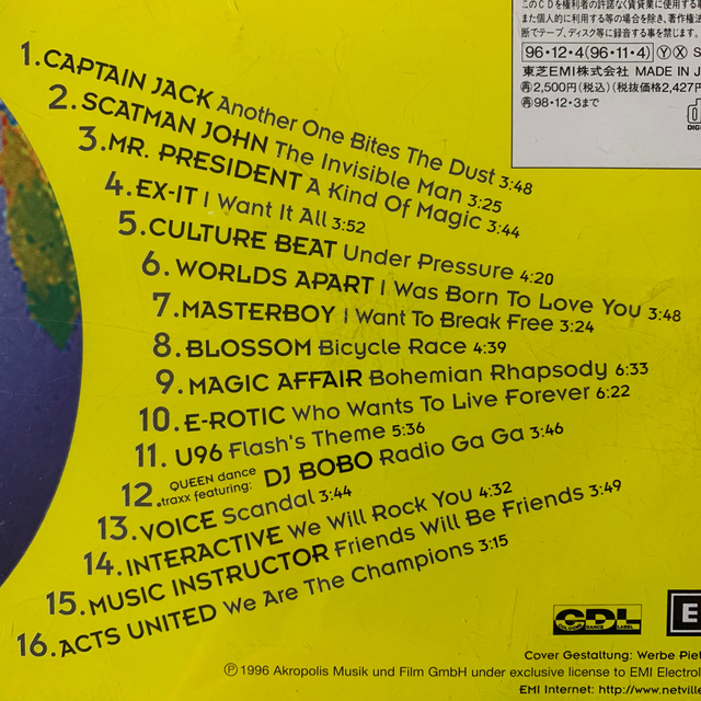 Compilation – Queen Dance Traxx I – CD