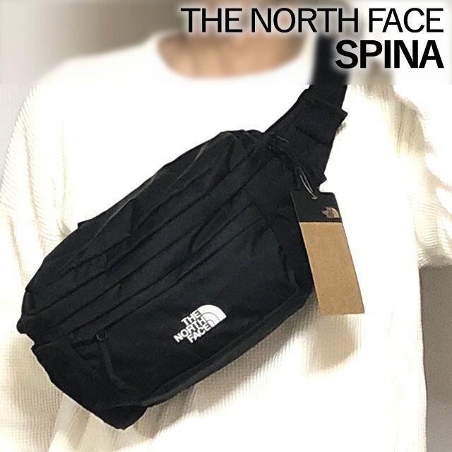 THE NORTH FACE(ザノースフェイス)のザ ノースフェイス スピナ ボディーバッグ ウエストポーチ ブラック メンズのバッグ(ボディーバッグ)の商品写真