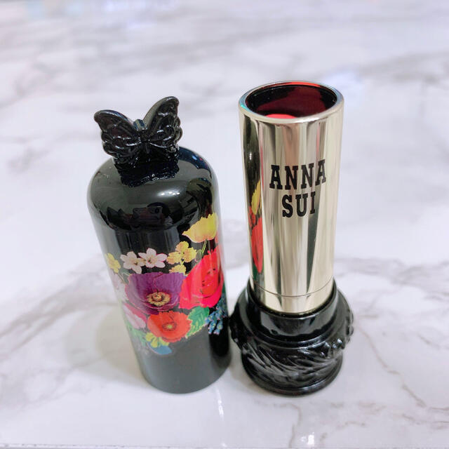 ANNA SUI(アナスイ)のアナスイ ANNA SUI リップスティック F601 オレンジチューリップ コスメ/美容のベースメイク/化粧品(口紅)の商品写真