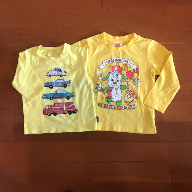 ロンT&7分袖丈Tシャツ キッズ/ベビー/マタニティのキッズ服男の子用(90cm~)(Tシャツ/カットソー)の商品写真