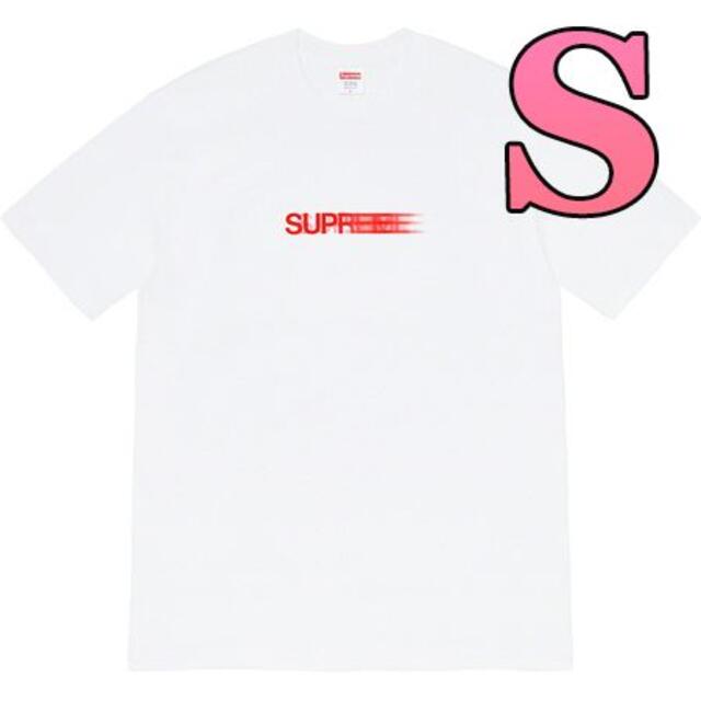 サイズ即納 S Supreme Motion Logo Tee white