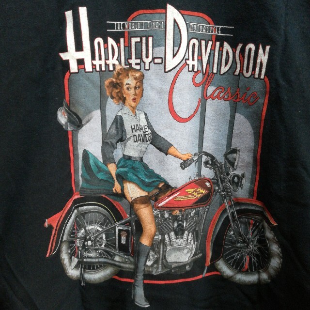 Harley Davidson(ハーレーダビッドソン)の最終お値下げ　美品HARLEY DAVIDSON ロンT メンズのトップス(Tシャツ/カットソー(七分/長袖))の商品写真