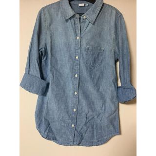 ギャップ(GAP)のGAP デニムシャツ 長袖　新品(シャツ/ブラウス(長袖/七分))