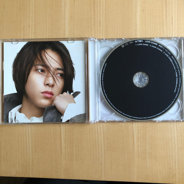 日本製・綿100% 新品・未開封 ①山下智久SHOP限定盤CD/DVD LOVE CHASE