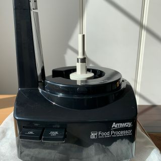 アムウェイ(Amway)の【本体のみ】新品・未使用フードプロセッサー【限定色ブラック】(フードプロセッサー)