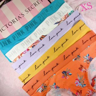 ヴィクトリアズシークレット(Victoria's Secret)のVictoria’s Secret PINK ショーツ5枚セット　XS(ショーツ)