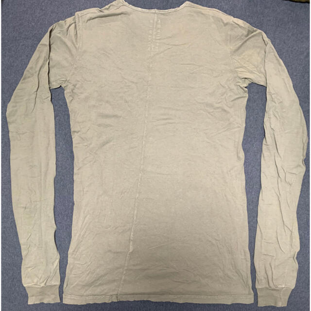 DRKSHDW(ダークシャドウ)の初期型RickOwensDRKSHDWリックオウエンスカットソーXSグレー メンズのトップス(Tシャツ/カットソー(七分/長袖))の商品写真