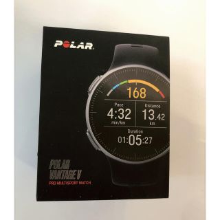 ポラール(POLAR)の【新品未使用品】POLARポラールVANTAGE V ブラック 90069633(トレーニング用品)