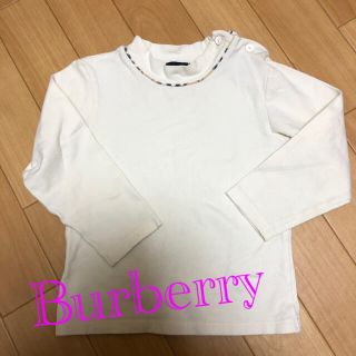 バーバリー(BURBERRY)のバーバリー　トップス　長袖　ハイネック  (シャツ/カットソー)