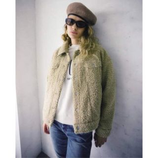 マウジー(moussy)のMOUSSY  TEDDY SHORT JACKET(ブルゾン)