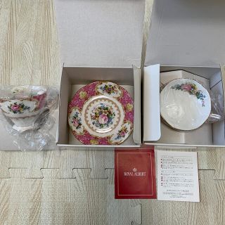 ロイヤルアルバート(ROYAL ALBERT)のabwk0773専用　　　ROYALALBERTカップソーサ(グラス/カップ)