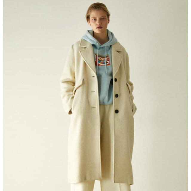 moussy(マウジー)のマウジー　オーバーサイズコート　美品 レディースのジャケット/アウター(ロングコート)の商品写真