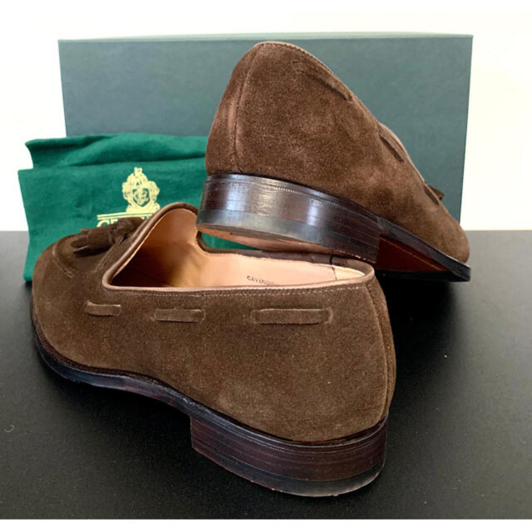 Crockett&Jones - CROCKETT&JONES CAVENDISH 3 スエードタッセル Crockett&Jones - CROCKETT&JONES CAVENDISH 3 スエードタッセル