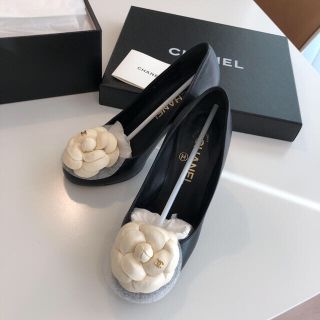 シャネル(CHANEL)のシャネル カメリアハイヒール(ハイヒール/パンプス)