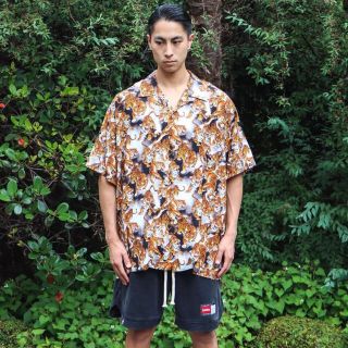 Supreme - SAPEur 百虎ヴィンテージアロハ ブラック 1番人気XLの通販