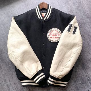 【レア品】INSPIRE インスパイア 袖革 スタジアムジャンパー ハッピープライス 新品☆タグ☆メンズ M BIGI インスパイア ダウン キルティングジャケット ダウンジャケット