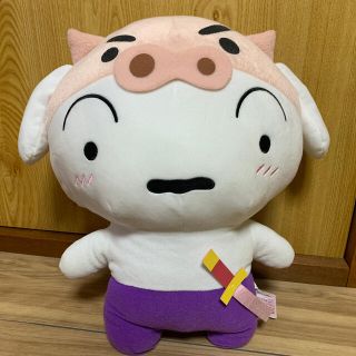 バンプレスト(BANPRESTO)のクレヨンしんちゃん　めちゃでかまねっこ　シロぬいぐるみ〜ぶりぶりざえもん〜(ぬいぐるみ)