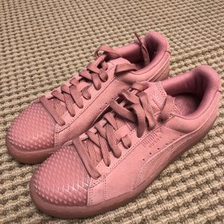 プーマ(PUMA)のプーマ　スニーカー　ピンク　22センチ　新品(スニーカー)