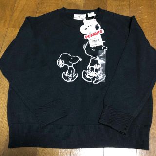 ユニクロ(UNIQLO)のユニクロ　スヌーピー  ニット110 新品未使用(Tシャツ/カットソー)