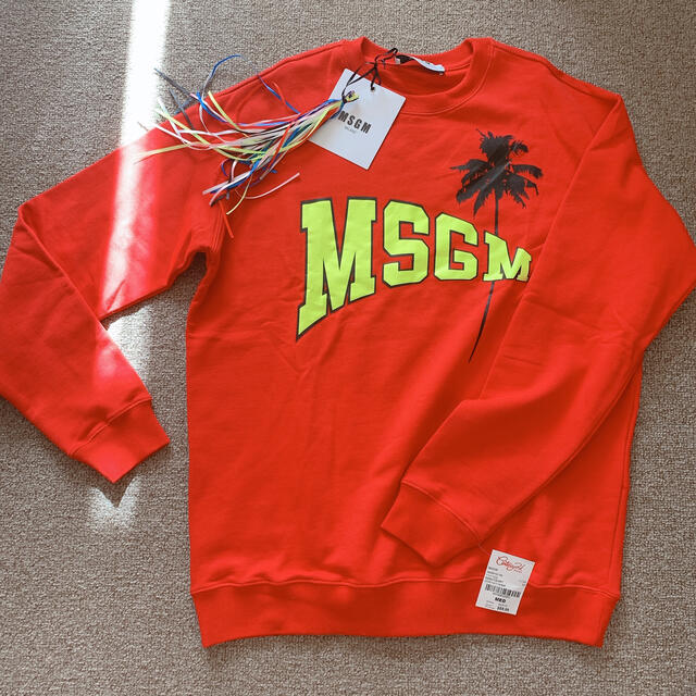 トレーナーMSGM トレーナー　レッド