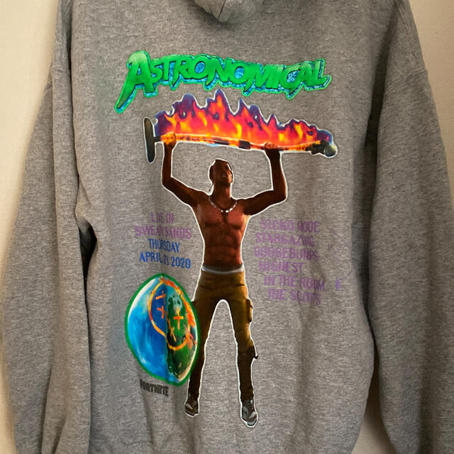 Travis scott Fortnite hoodie パーカー 1