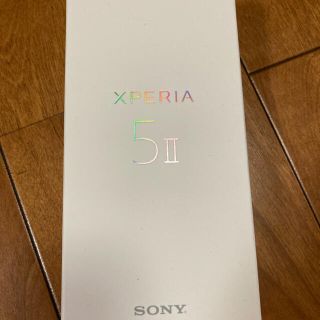 エーユー(au)のSIMフリー　Xperia5II(スマートフォン本体)