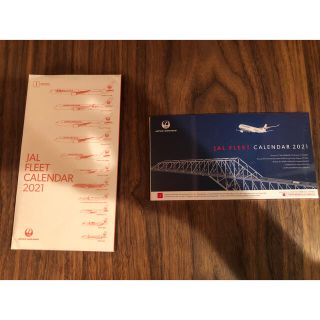 ジャル(ニホンコウクウ)(JAL(日本航空))のJAL FLEET CALENDAR オリジナルカレンダー 2021(カレンダー/スケジュール)