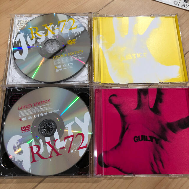 GLAYアルバム　JUSTICE&GUILTY（DVD付） エンタメ/ホビーのCD(ポップス/ロック(邦楽))の商品写真