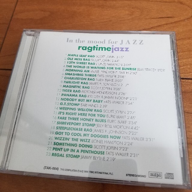 ♪JAZZ♪CDx4枚セット  ジャズ　In the mood for JAZZ エンタメ/ホビーのCD(ジャズ)の商品写真