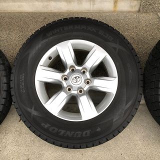 ダンロップ(DUNLOP)のABC様専用プラド 150後期 純正ホイール スタッドレス 265/65R17(タイヤ・ホイールセット)