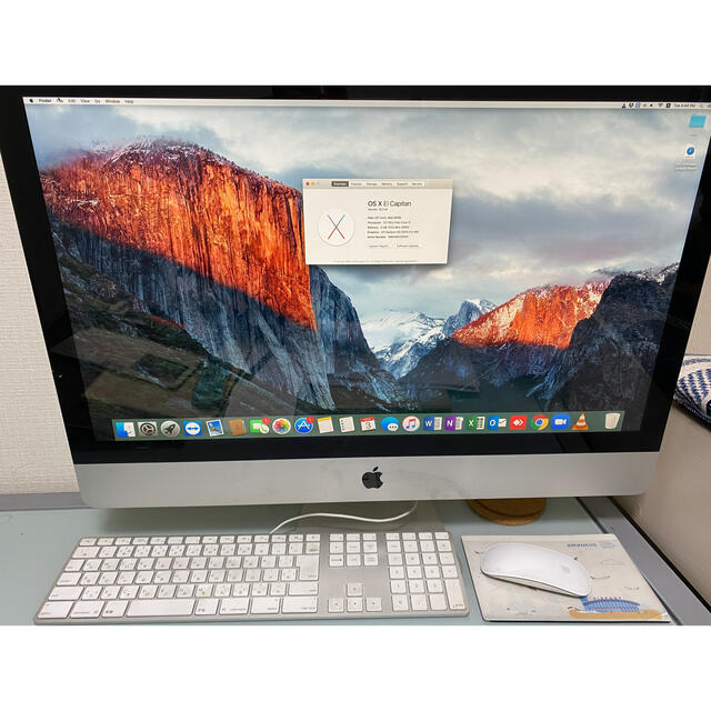 iMac 2010 El Capitan i3 4gb 1TBスマホ/家電/カメラ