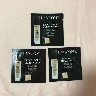 ランコム(LANCOME)のランコム タンイドル ウルトラ ウェア リキッド BO-01 BO-02 試供品(ファンデーション)