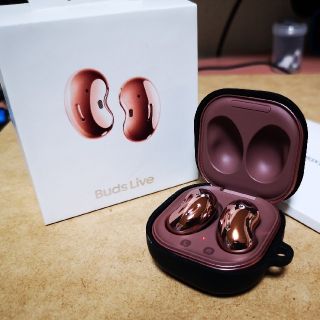 サムスン(SAMSUNG)のGalaxy buds live ラバーケース付き(ヘッドフォン/イヤフォン)