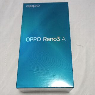 アンドロイド(ANDROID)の【3日迄クーポン利用可】OPPO Reno3 A White SIMフリー(スマートフォン本体)