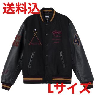 ステューシー(STUSSY)のStussy 40th anniversary jacket Black L(スタジャン)