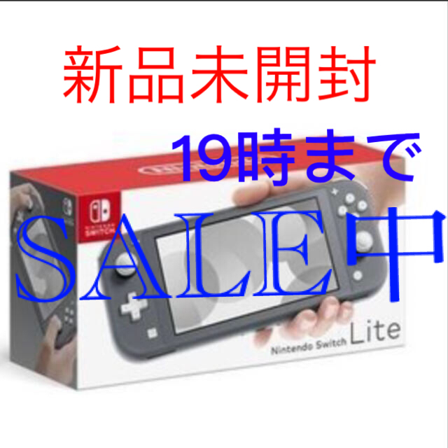 Nintendo Switch Liteグレー 新品未開封