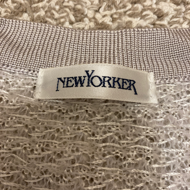 NEWYORKER(ニューヨーカー)のNEW YORKERカーディガン レディースのトップス(カーディガン)の商品写真