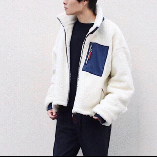 ryo takashima ボアジャケット　ホワイト