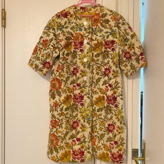 ドリスヴァンノッテン(DRIES VAN NOTEN)の値下。70s レア　ヴィンテージ    ゴブラン織　コート(ロングコート)